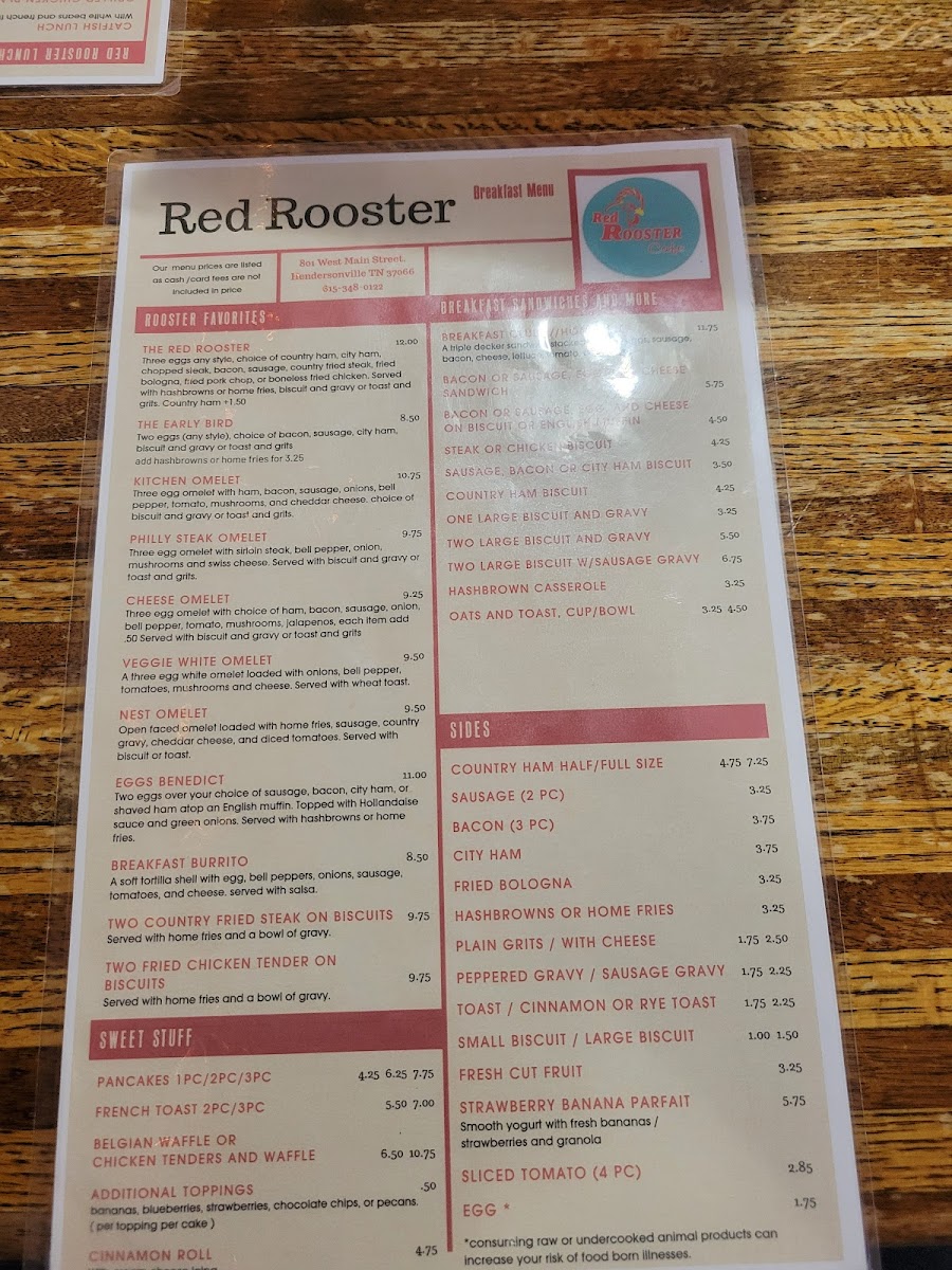 Red Rooster Cafe Menu-4